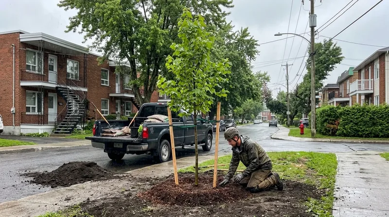 Plantation d'arbres Montréal