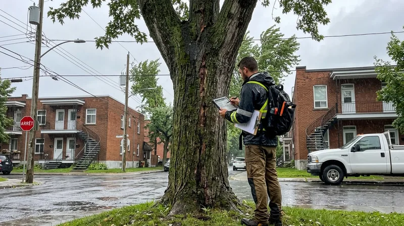 Rapport d'arboriculteur Montréal